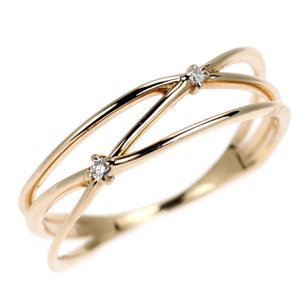 jouete K10YG ダイヤモンド リング 0.02ct