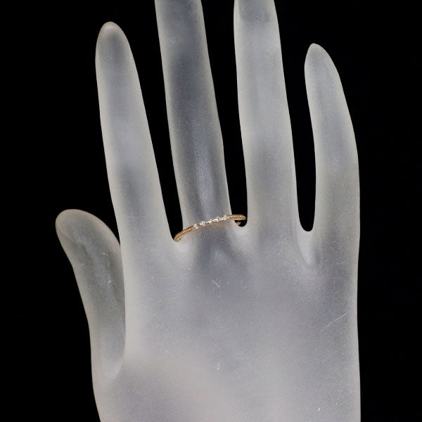 アガット/agete K18PG ダイヤモンド リング 0.05ct
