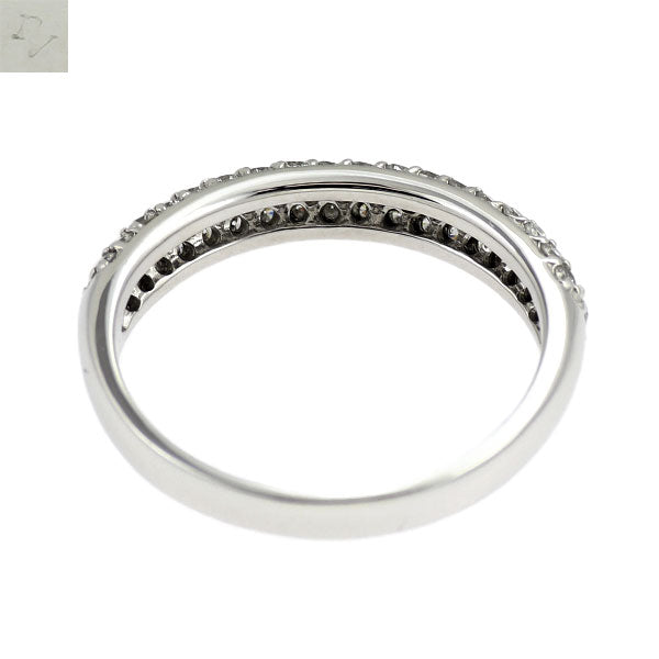 ポンテヴェキオ K18WG ダイヤモンド リング 0.50ct パヴェ