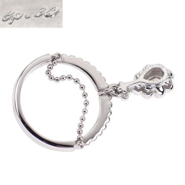 epoca 希少 Pt900 天然ピンクダイヤモンド リング 0.159ct D0.27ct