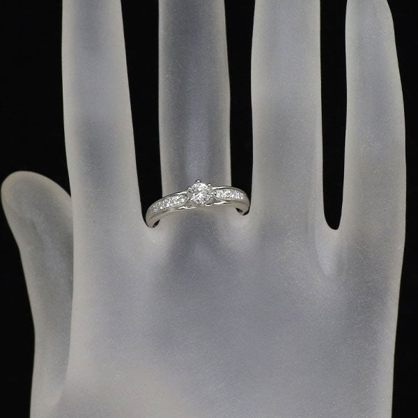 D&D144 Pt900 144面ダイヤモンド リング 0.27ct D0.12ct