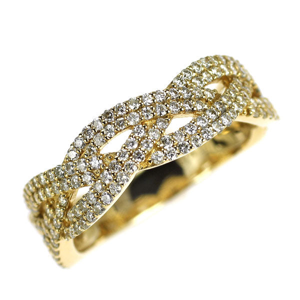 K18YG ダイヤモンド リング 0.72ct