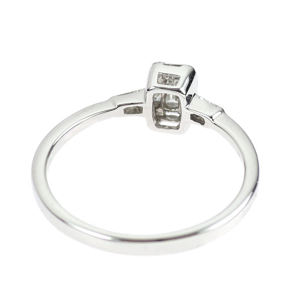 K18WG ダイヤモンド リング 0.24ct