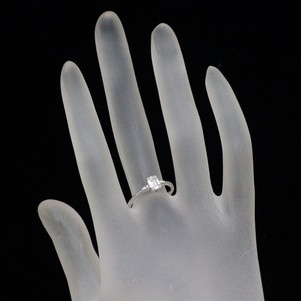 K18WG ダイヤモンド リング 0.24ct