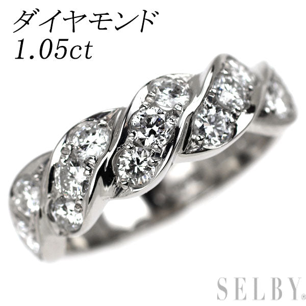 Pt900 ダイヤモンド リング 1.05ct