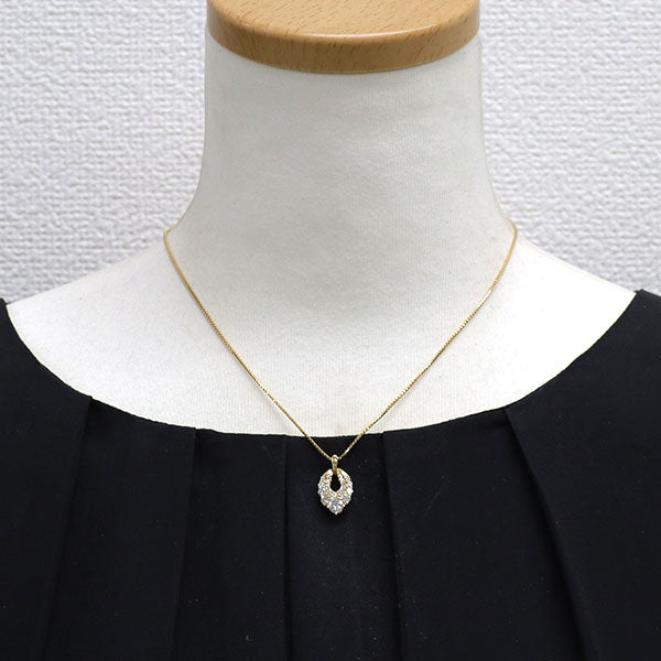 K18YG ダイヤモンド ペンダントネックレス 1.00ct