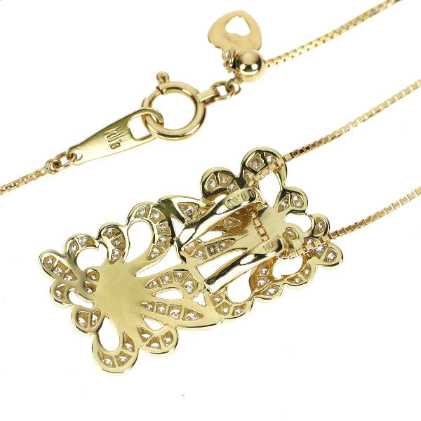 K18YG ダイヤモンド ペンダントネックレス 0.50ct