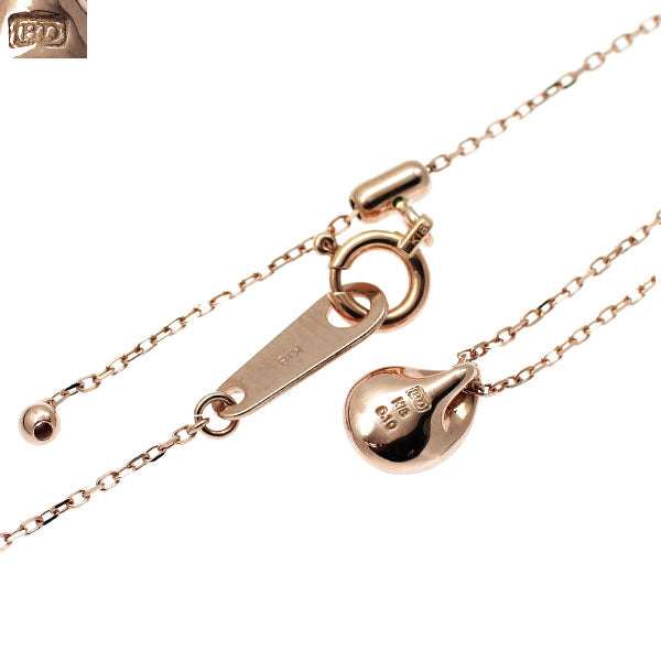 カシケイ/Kashikey K18PG ダイヤモンド ペンダントネックレス 0.10ct