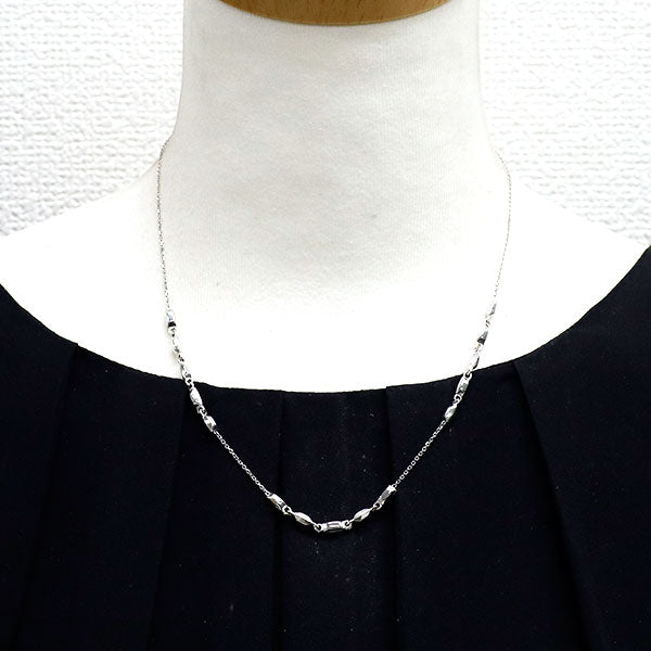 K18WG デザイン ネックレス