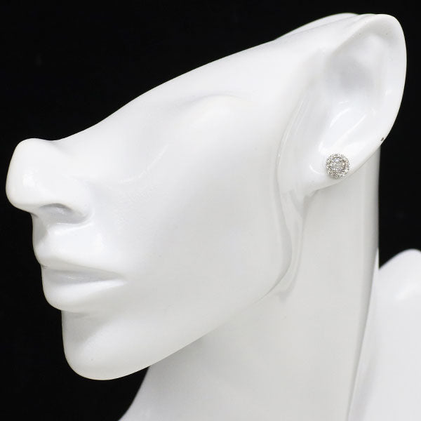 新品 Pt950/ Pt900 ダイヤモンド ピアス 0.600ct D SI2 VG/G D0.24ct【エスコレ】
