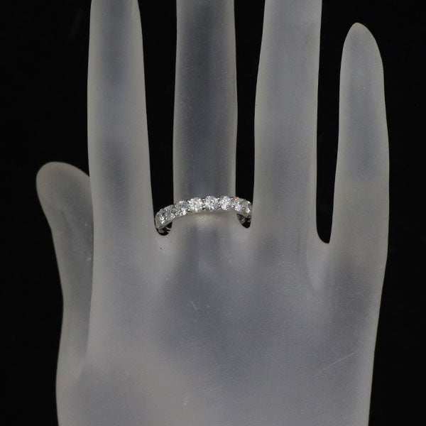新品 Pt900 ダイヤモンド リング 1.506ct E-H I1 VG-G ハーフエタニティ