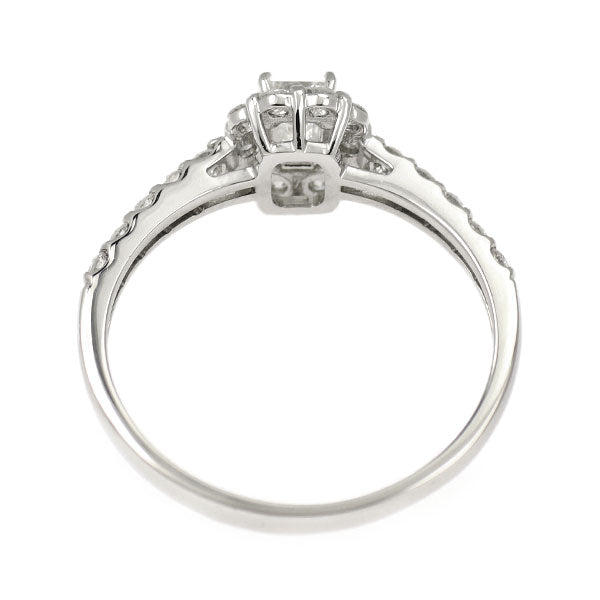 新品 Pt900 クリスカット ダイヤモンド リング 0.350ct H SI1 D0.38ct