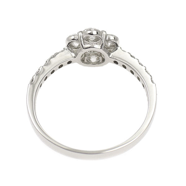 新品 Pt900 ダイヤモンド リング 0.134ct F I1 3EXHC D0.76ct