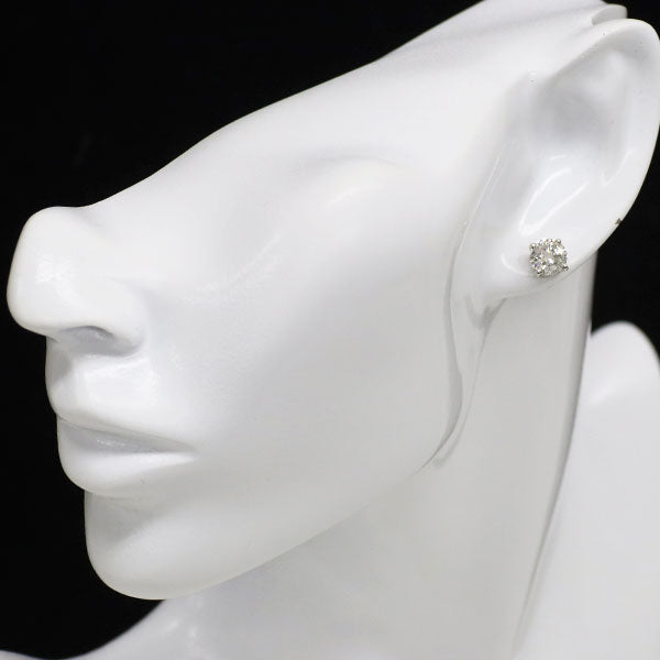 新品 Pt900 ダイヤモンド ピアス 2.285ct F/G I1 VG/G