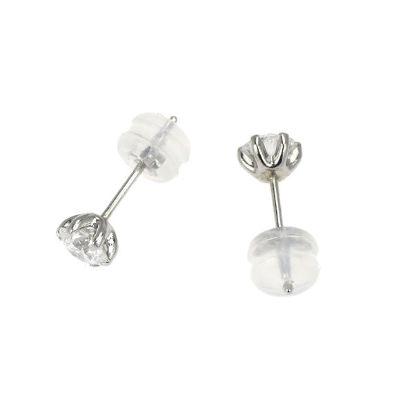新品 Pt900 ダイヤモンド ピアス 0.615ct F/G I1 EX