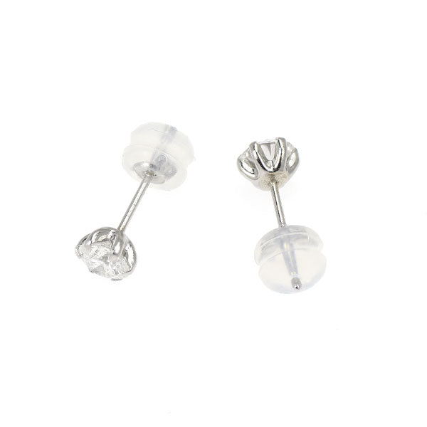 新品 Pt900 ダイヤモンド ピアス 0.638ct G/H I1 EX