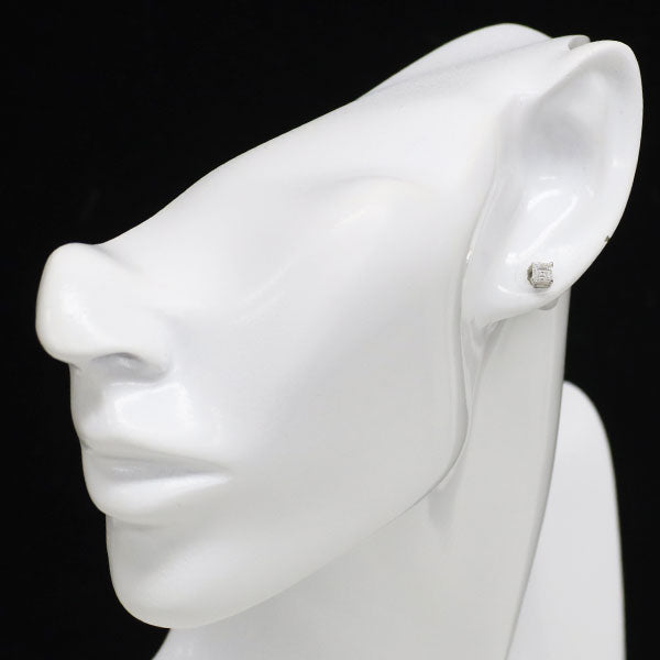 新品 Pt900 カレカット ダイヤモンド ピアス 0.652ct E/F VS1