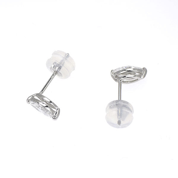 新品 Pt900 マーキスカット ダイヤモンド ピアス 0.443ct G SI2