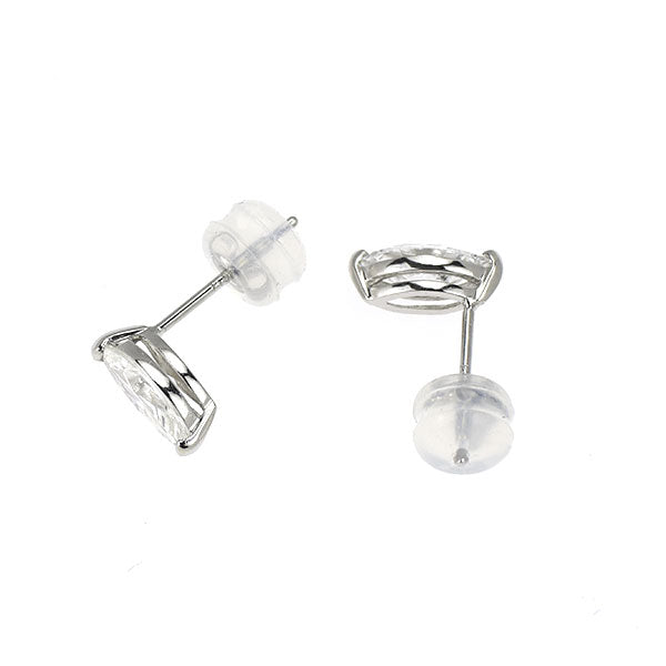 新品 Pt900 マーキスカット ダイヤモンド ピアス 0.771ct F/G SI2