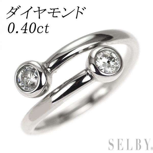 Pt950 ダイヤモンド リング 0.40ct