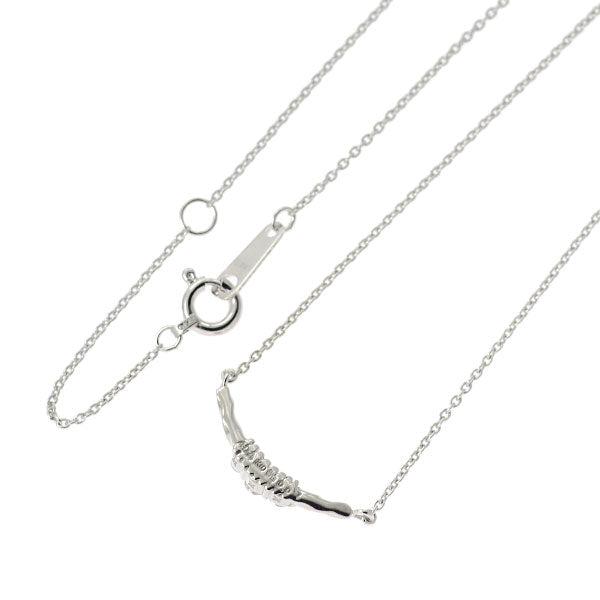ADA K10WG ダイヤモンド ペンダントネックレス 0.07ct