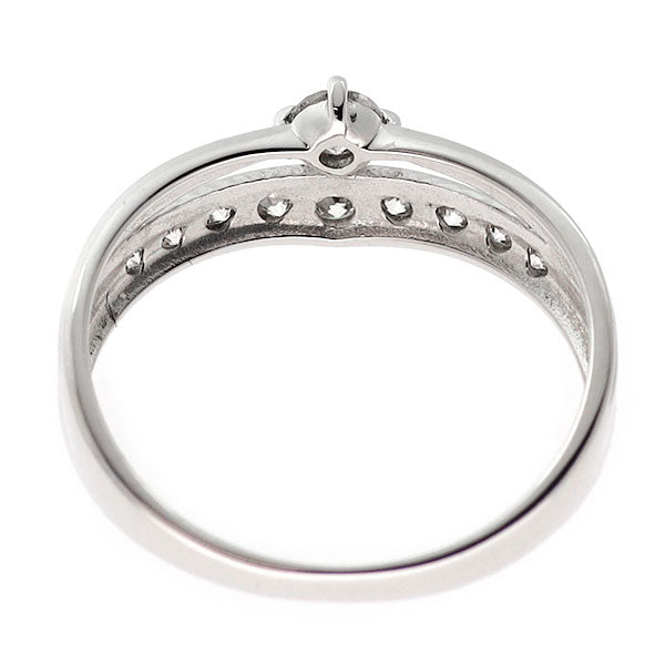 K18WG ダイヤモンド リング 0.30ct