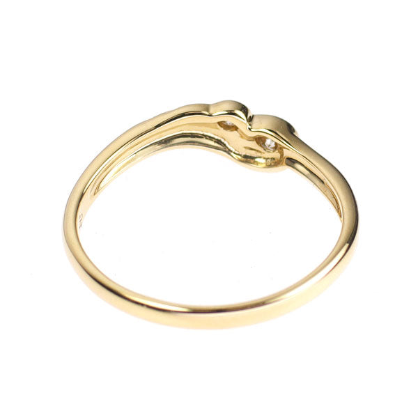K18YG ダイヤモンド リング 0.09ct