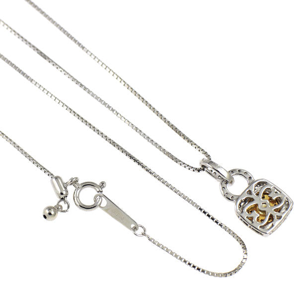 K18YG/WG ダイヤモンド ペンダントネックレス 0.35ct — セルビー