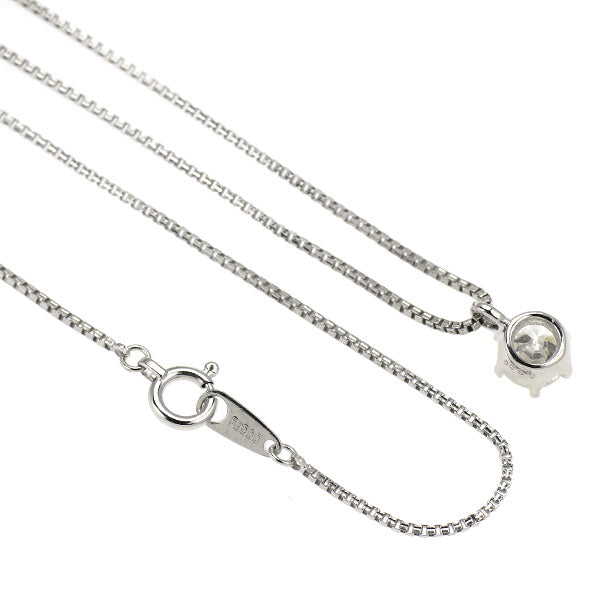 Pt900/ Pd900/ K18WG ダイヤモンド ペンダントネックレス 0.500ct