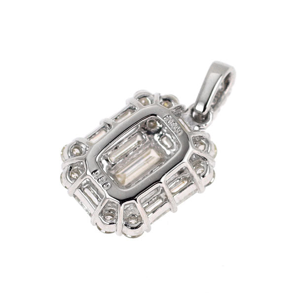 Pt900 ダイヤモンド ペンダントトップ 0.50ct