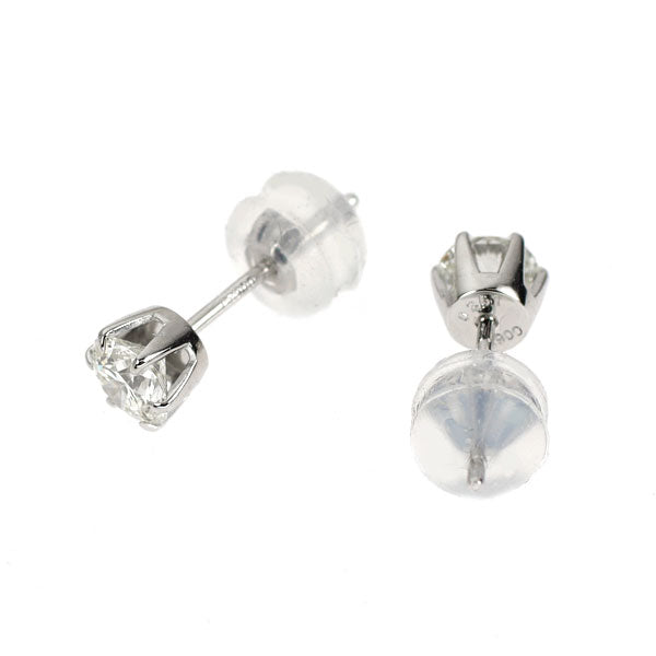 Pt900 ダイヤモンド ピアス 0.526ct
