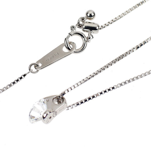 Pt900/ Pt850 ダイヤモンド ペンダントネックレス 0.721ct F VVS1 3EX 一点留め