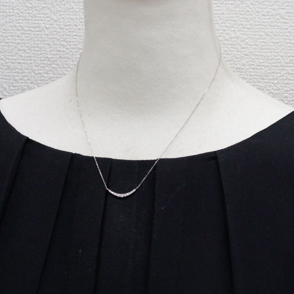Pt950/ Pt850 ダイヤモンド ペンダントネックレス 0.20ct