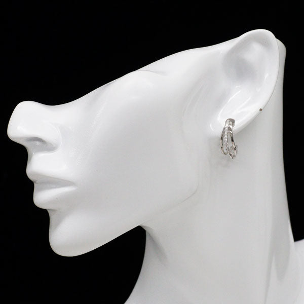 K18WG ダイヤモンド ピアス 0.20ct