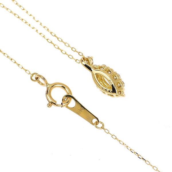 K18YG ダイヤモンド ペンダントネックレス 0.20ct