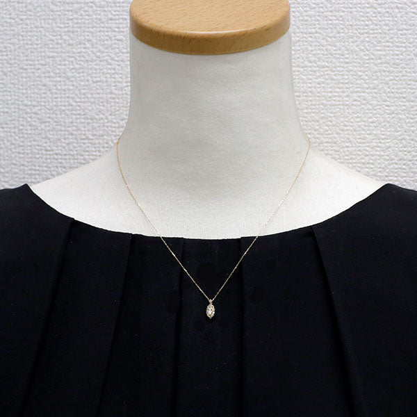 K18YG ダイヤモンド ペンダントネックレス 0.20ct