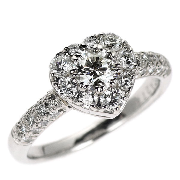 ソニアリキエル Pt900 ダイヤモンド ダイヤモンド リング 0.457ct F SI2 EX 0.63ct