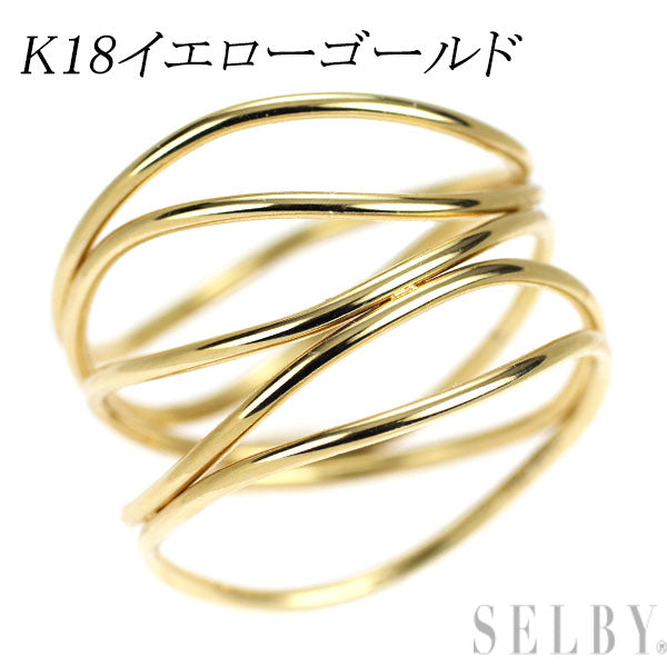 K18YG デザイン リング