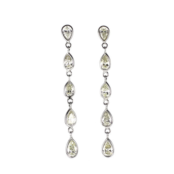 Pt900 ダイヤモンド ピアス 1.00ct