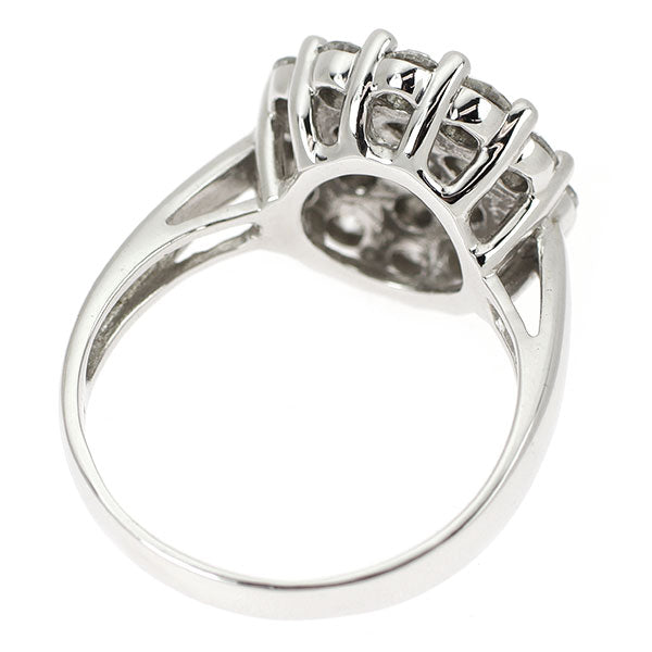 K18WG ダイヤモンド リング 2.00ct