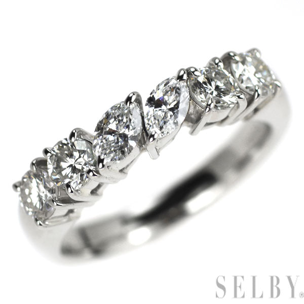 Pt900 ダイヤモンド リング 0.88ct