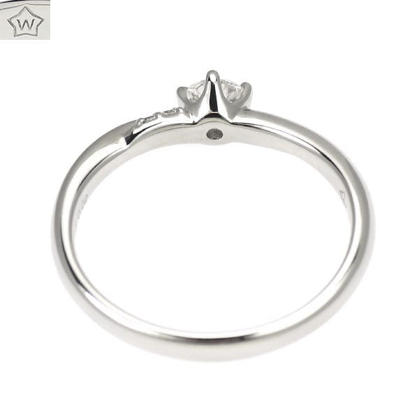 wish upon a star Pt950 ダイヤモンド  リング 0.215ct E VS1 D0.02ct