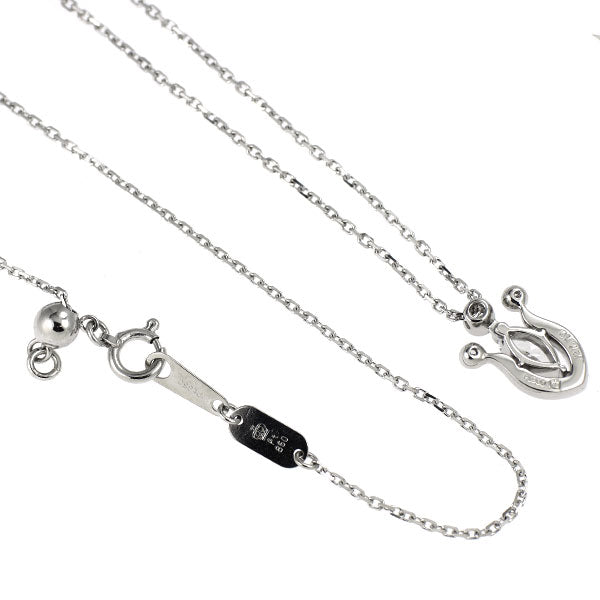 ロイヤルアッシャー Pt900/ Pt850 ダイヤモンド ペンダントネックレス 0.27ct D0.10ct