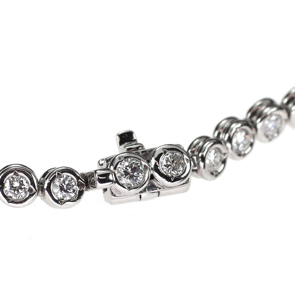 Pt900 ダイヤモンド テニス ブレスレット 3.00ct — セルビーオンライン