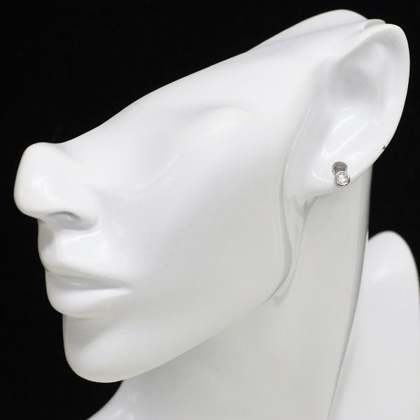 新品 Pt900 ローズカット ダイヤモンド ピアス 0.30ct【エスコレ】