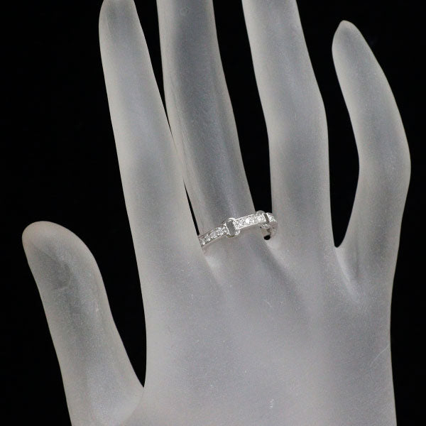 ヴァンドーム青山 K18WG ダイヤモンド リング 0.14ct