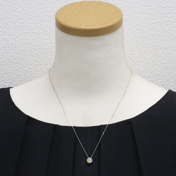 新品 Pt950/ Pt850 ダイヤモンド ペンダントネックレス 0.904ct LY VS1 VG 鍛造ミルグレイン【エスコレ】