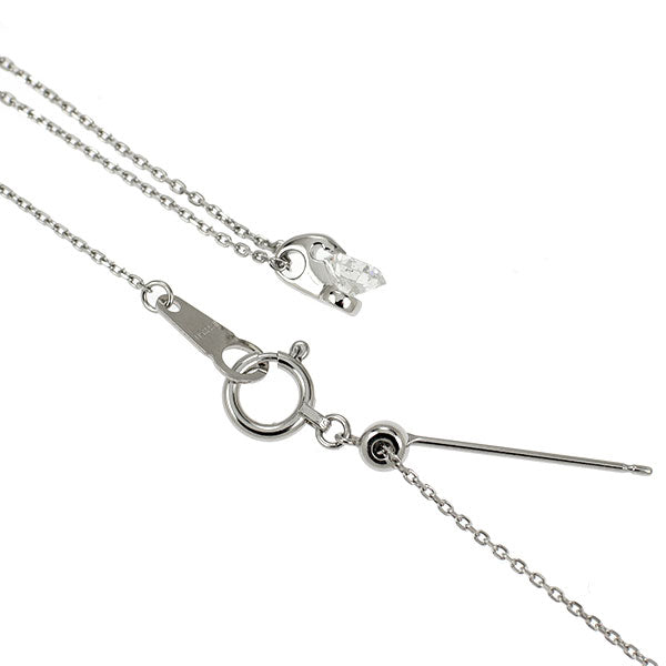 新品 Pt900/ Pt850 ダイヤモンド ペンダントネックレス 0.324ct F SI2 G  一点留め【エスコレ】