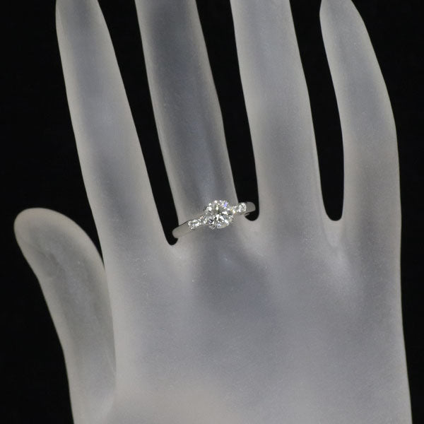 ハリーウィンストン Pt950 ダイヤモンド リング 0.71ct トリスト