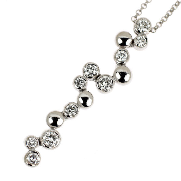 K18WG ダイヤモンド ペンダントネックレス 0.30ct